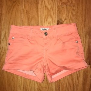 Celebrity Pink Jean Shorts